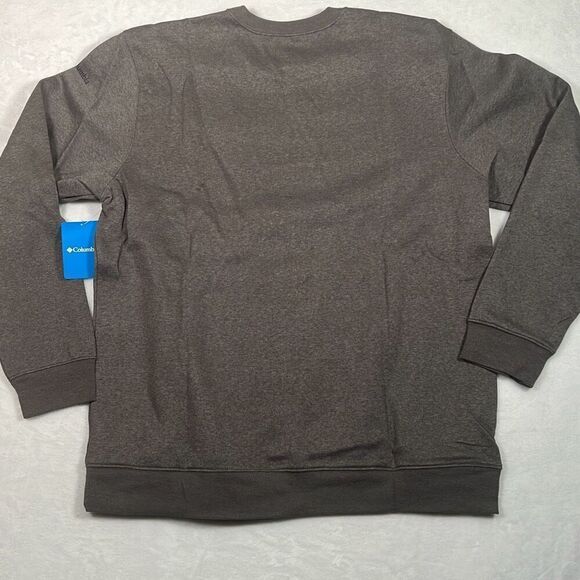 Columbia Men’s Trek Fleece Logo Crewneck warm comfortable pullover Men XL NWT - Picture 6 of 6